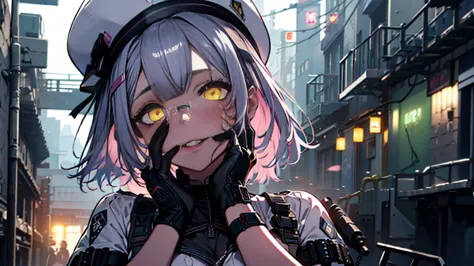 ((best quality)), ((masterpiece)), (detailed:1.4), 3d, an image of a beautiful cyberpunk female, yandere , yandere face , trance...