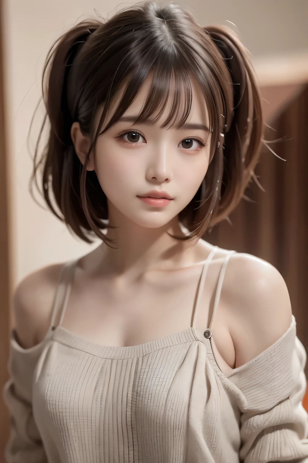 highest quality,masterpiece,Ultra-high resolution,(Realistic:1.4),One girl,shoulder,Charm,Looking into the camera,