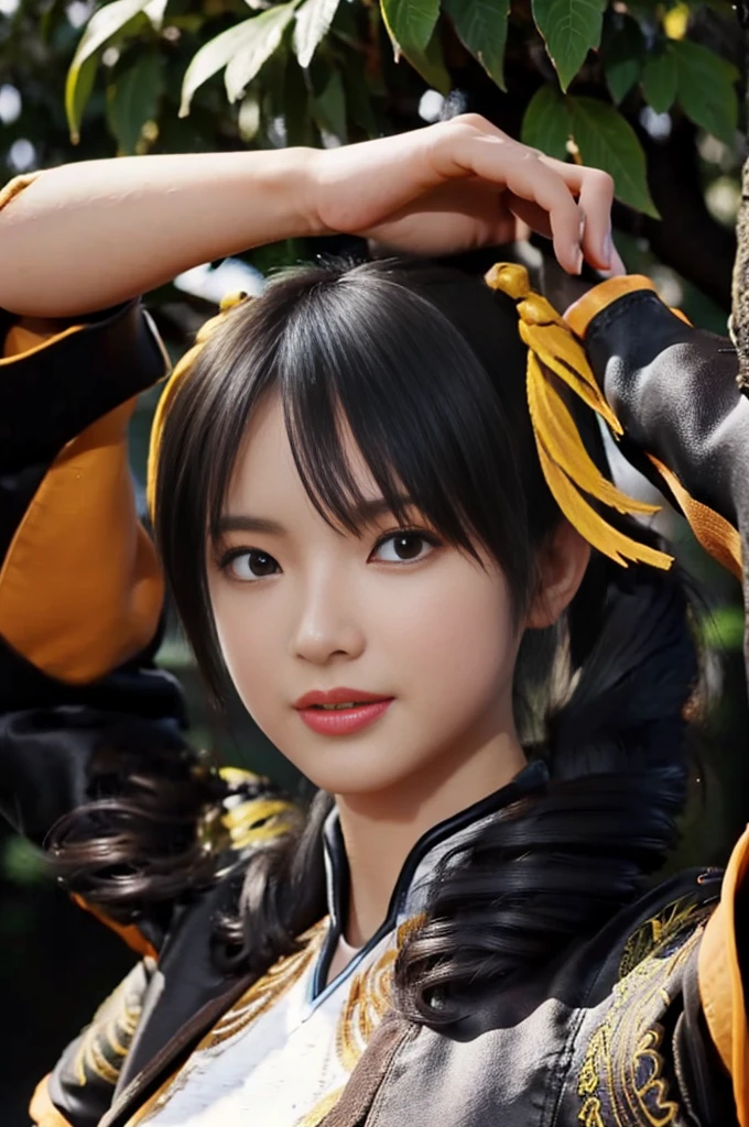 Tekken Xiaoyu,杰作、1 个美丽的女孩、1名高中生、美丽眼睛、眼睛浮肿、明亮的户外,最好的质量, 超高分辨率, (现实: 1.4), 电影灯光、日本人、亚洲美容、韩国人、超级漂亮、美丽的皮肤、身体朝前、全身,上半身、(超逼真)、(高分辨率)、(8千)、(非常详细)、(Beautiful and 美丽眼睛)、(非常详细)、 (墙-)、细致的脸部、明亮的灯光、专业照明、看着观众、直视、斜刘海、棕色的头发、乃木坂偶像、