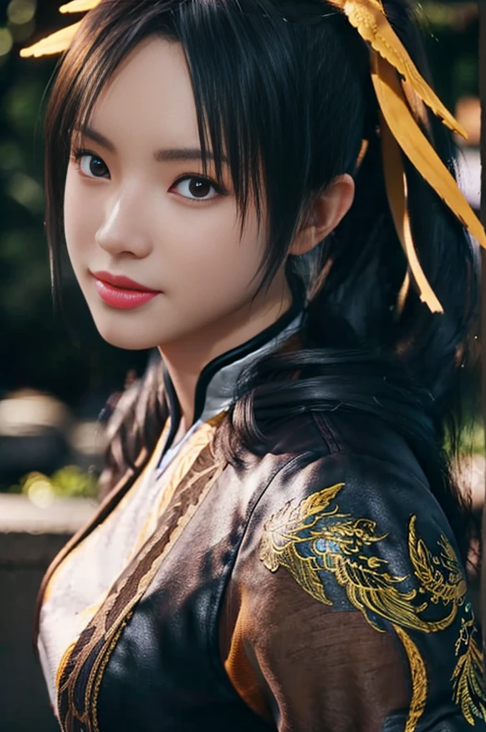 Tekken Xiaoyu,杰作、1 个美丽的女孩、1名高中生、美丽眼睛、眼睛浮肿、明亮的户外,最好的质量, 超高分辨率, (现实: 1.4), 电影灯光、日本人、亚洲美容、韩国人、超级漂亮、美丽的皮肤、身体朝前、全身,上半身、(超逼真)、(高分辨率)、(8千)、(非常详细)、(Beautiful and 美丽眼睛)、(非常详细)、 (墙-)、细致的脸部、明亮的灯光、专业照明、看着观众、直视、斜刘海、棕色的头发、乃木坂偶像、