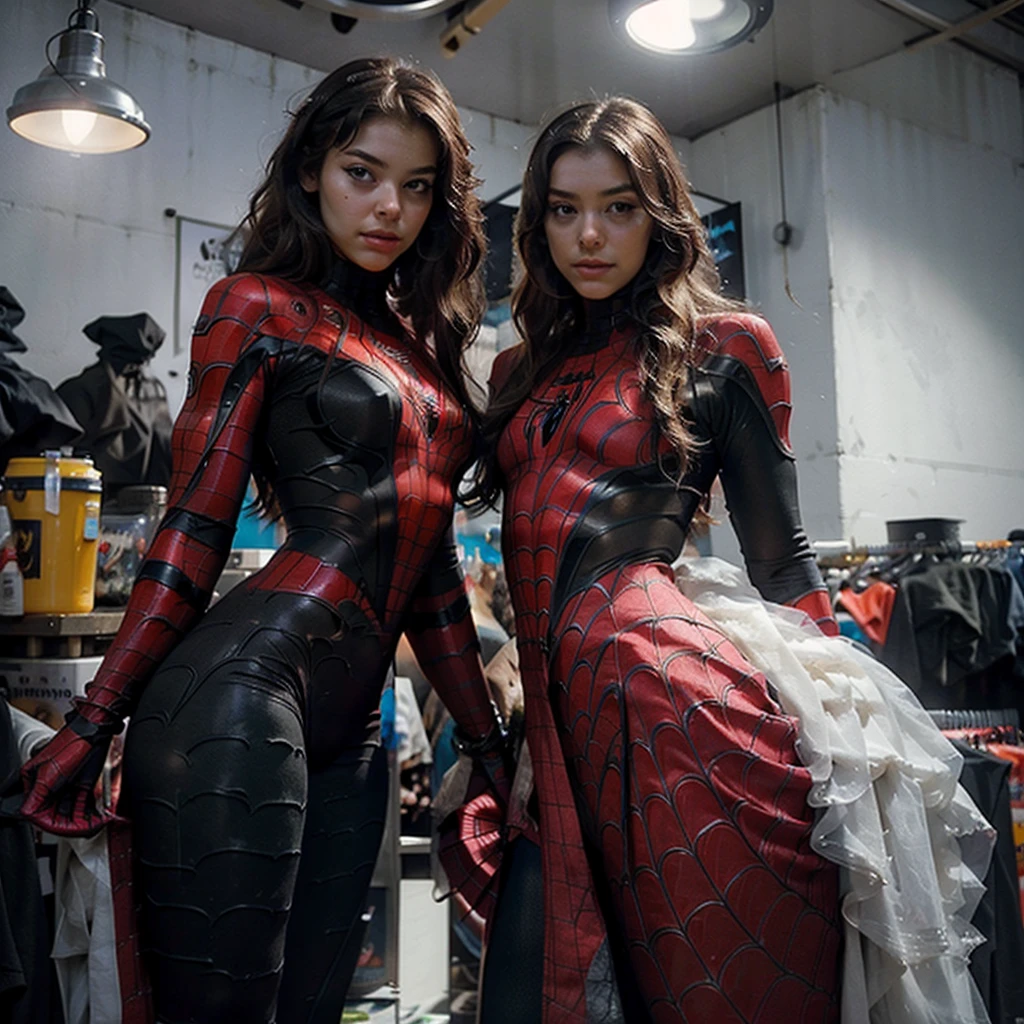 Linda mulher detalhou o corpo definido usando cosplay do homem aranha -  SeaArt AI