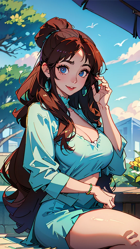 Highest quality,8k,High resolution、Mystical Eyes、Are fat、fat、Fair skin、Very sexy、goddess、Large Breasts、Blur the background、smile、laughing、Provocative face、alone、Shiny Hair、Super long hair、Loose and fluffy perm、I have a protruding belly、Plump、Fleshy、Indian、Pompadour、Has bangs、Bangs fall on the forehead、Sucking dick、Giving a blowjob、Sucking penis、Dark brown nipples、Plump areola、Long tongue
