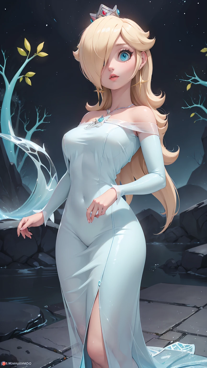 (best quality). (ultra detaild). (1girl), Looking at Viewer. (detailed backgrounds). beautiful detailed eyes. delicate beautiful face. (high saturation), breasts big, droopy breasts, (((sexy Elsa outfit))),