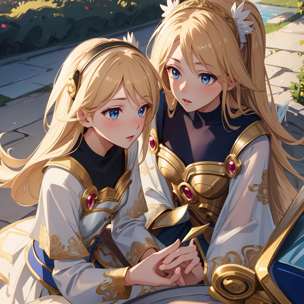 (masterpiece, best quality),  intricate details,
1girl,       lux101, 
 HeadpatPOV, pov, headpat,