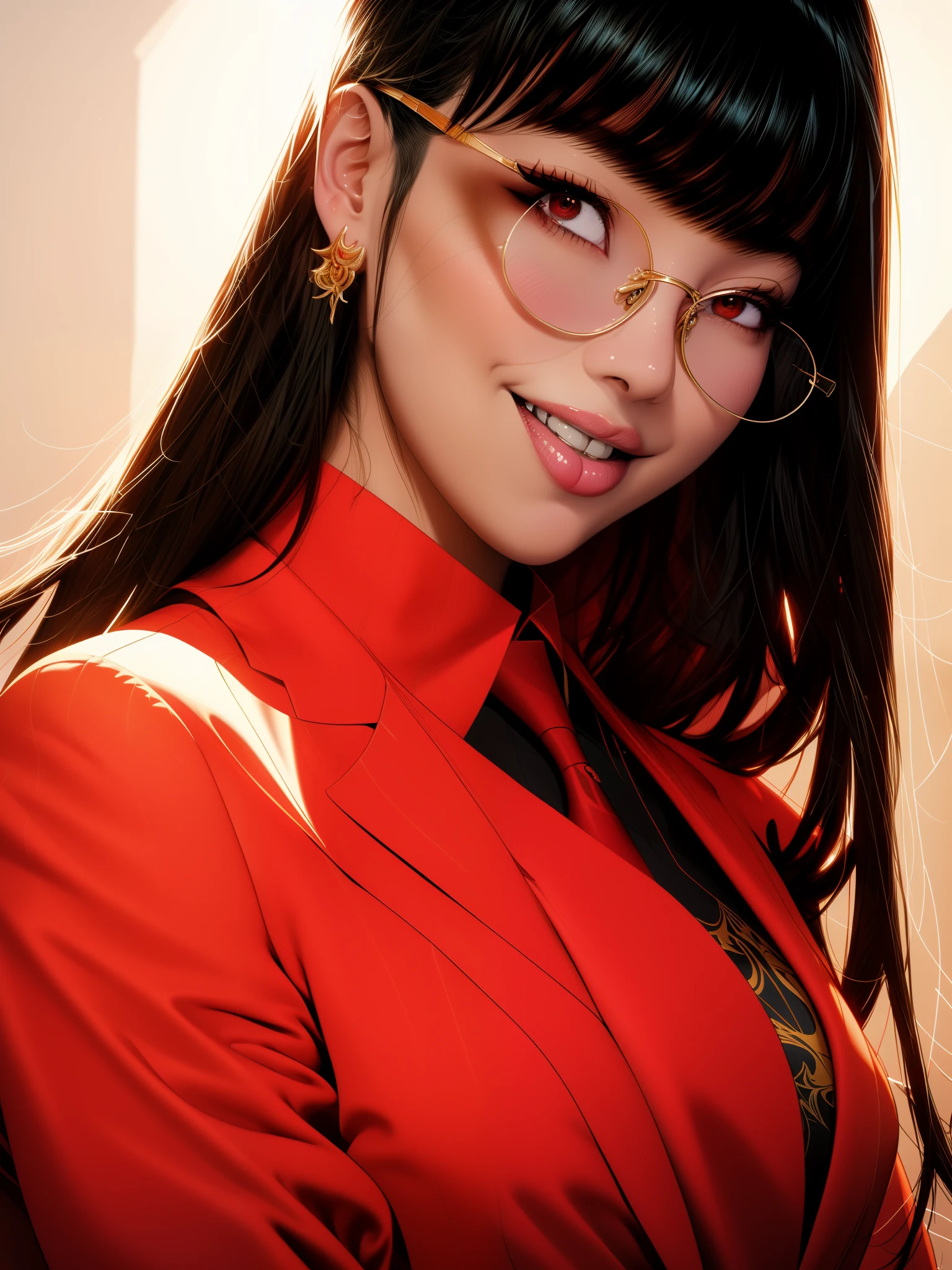 un primer plano de una mujer con gafas de sol y una camisa blanca, arte digital inspired by rossdraws, tendencia en Artstation, arte digital, in digital illustration style, exquisite digital illustration, awesome digital illustration, estilo artgerm, artista grafico artgerm, pintura digital brillante, estilo artgerm, Lois van Baarle y Rossdraws