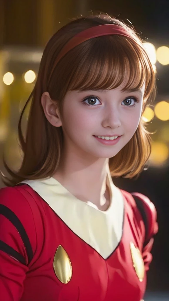 masterpiece、1 beautiful girl、Beautiful Eyes、smile,Puffy eyes、highest quality, 超High resolution, (reality: 1.4), Cinema Lighting、so beautiful、Beautiful Skin、Body facing forward、Upper Body,(Ultra-realistic)、(High resolution)、(8k)、(Very detailed)、(Beautiful Eyes)、(Very detailed)、 (wall-)、Detailed face、Bright lighting、Professional Lighting、Looking at the audience、Look straight ahead、Diagonal bangs、Perfect cosplay,masterpiece, highest quality, Outdoor,1 girl,
 Cyborg 003,