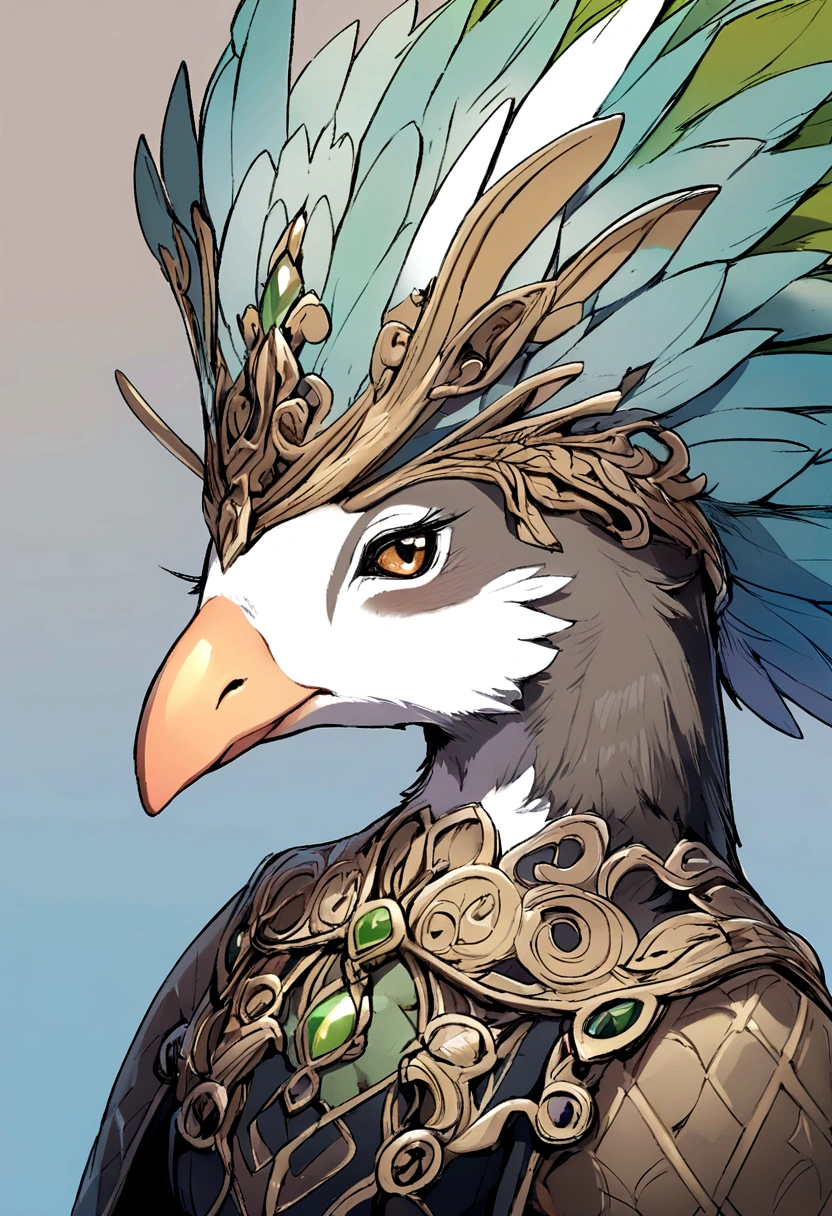 Furry female bird - SeaArt AI