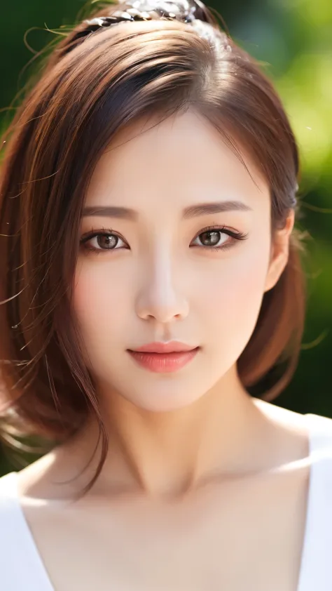 (tabletop、highest quality、8k、award-winning works、ultra-high resolution)、one woman、(face close-up:1.2)、perfect beautiful face