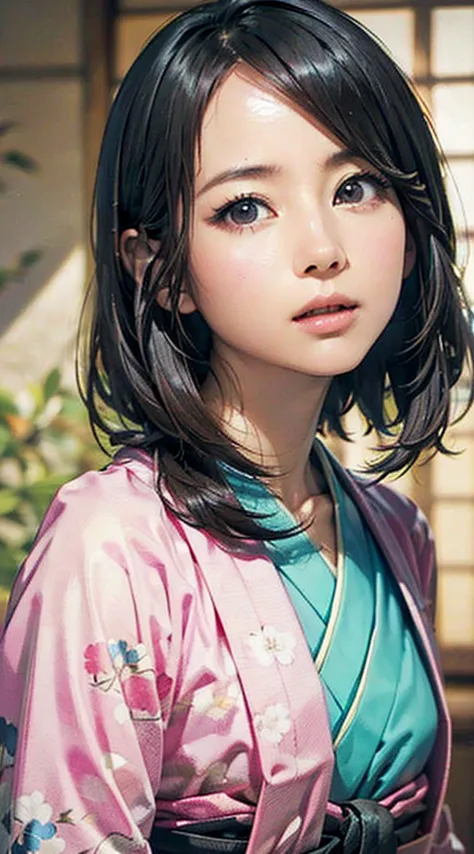 (Realistic)、(Realistic:1.2)、(High resolution)、Very detailed、Very beautiful face and eyes、1 girl、Delicate body、(highest quality、A...