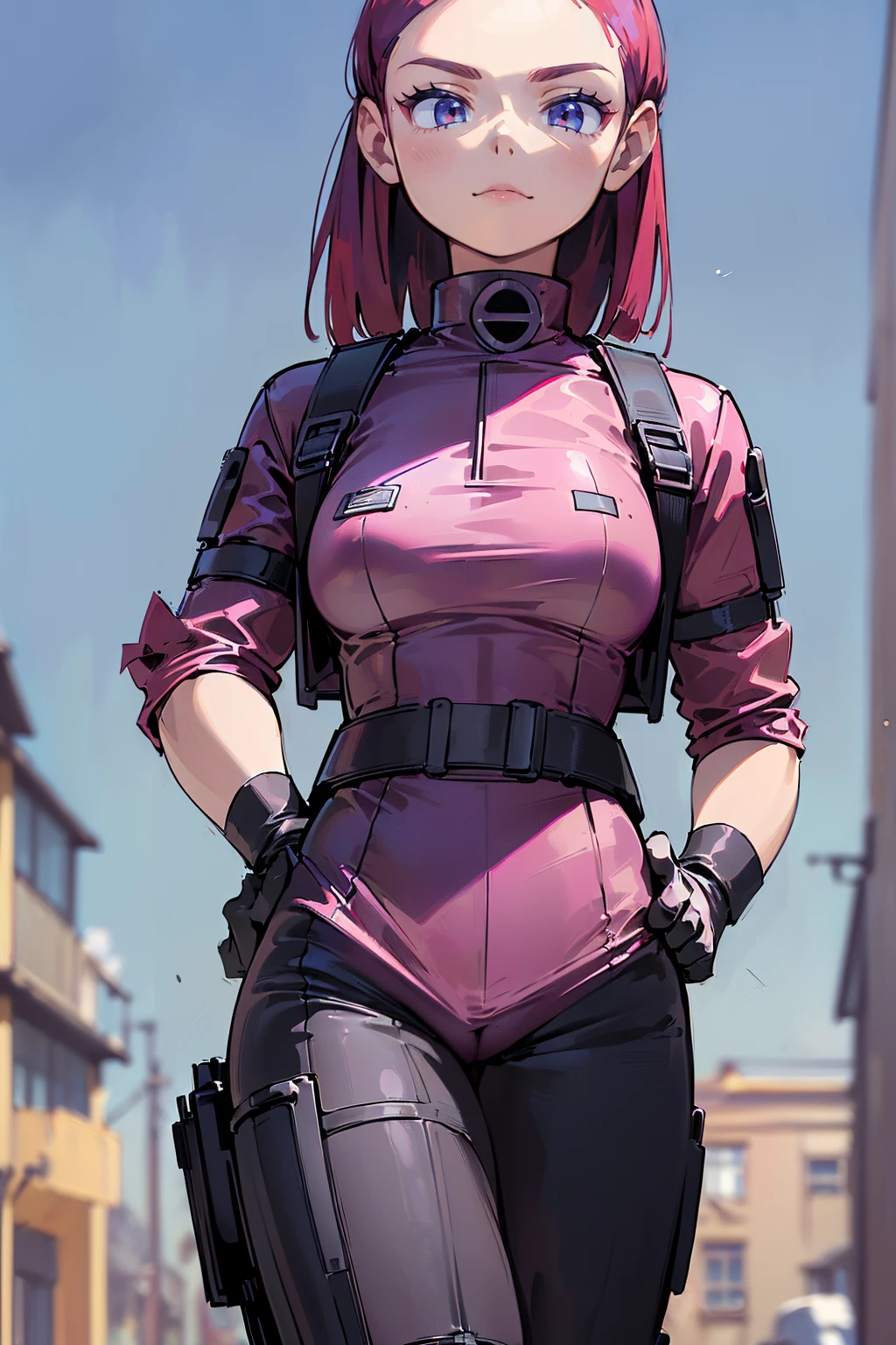 (masterpiece,best quality,In 8K,very detailed,high resolution,realistic,totally:1.2),(Team Rocket female soldier is walking.:1.5),(always alone:1.5), (Team Rocket Wear&#39;Latex tops..:1.5),(cute type of girl:1.4),(detailed facial description, How bad guys laugh:1.4), (pale red hair:1.5),(patent gloves hands:1.2),(wallpaper:1.5),(cowboy shot:1.5),(overlook:1.5), (18 year old Japanese woman,clothes that fit well,Make your skirt very short, Black patent leather gloves, Black patent leather long boots:1.3), (secret society hideout), (camel toe:1.3), (big ass, thick thighs:1.3), (A is looking down..:1.4), ((pussy노출)), ((pussy)), 선명한 pussy