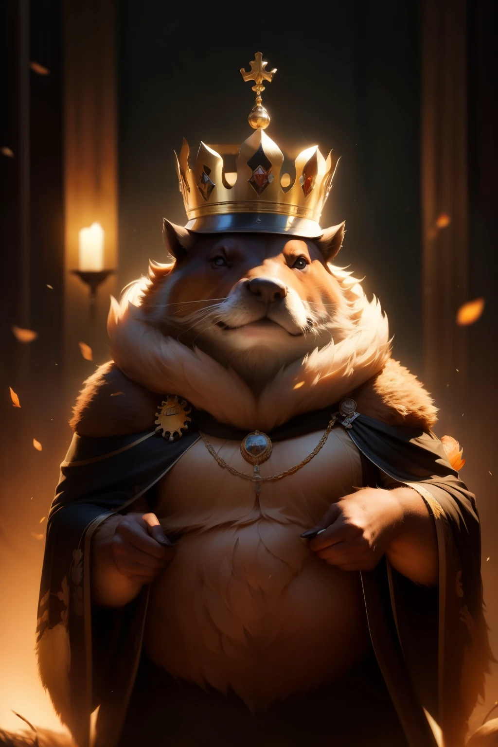 The crowned king of beavers