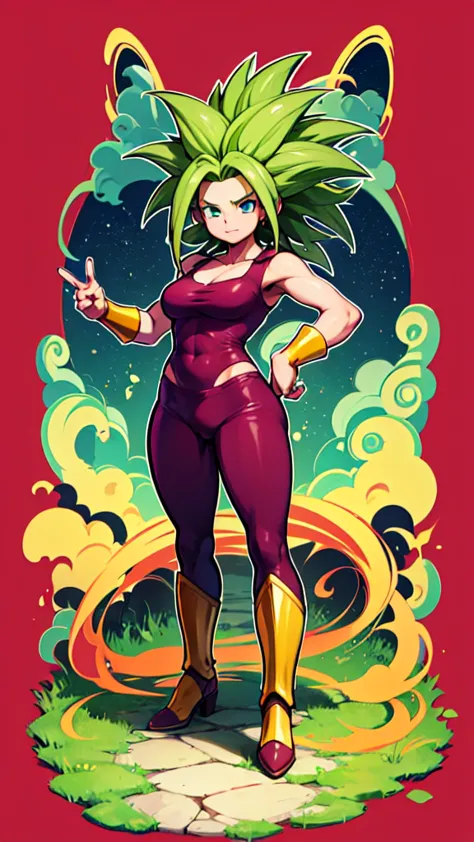 Kefla , 
Solo . Fullbody . Simple background , multiple view