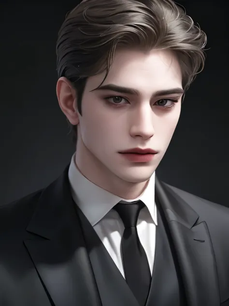 (masterpiece, best quality, ultra_detailed, highres, absurdres), 1 caucasian man in 30s, attractively handsome, clean face with ...