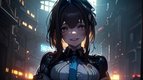 ((best quality)), ((masterpiece)), (detailed:1.4), 3d, an image of a beautiful cyberpunk female, yandere , yandere face , trance...