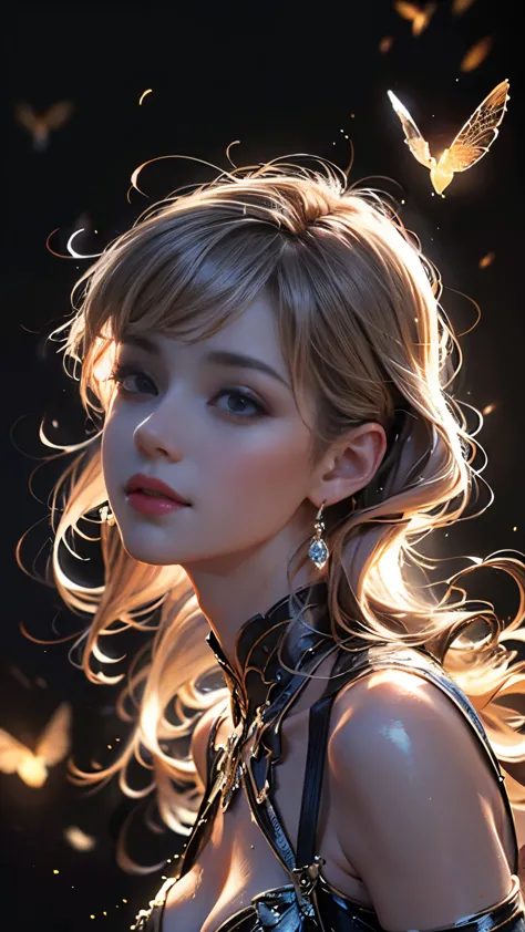 (8K, Highest quality, masterpiece: 1.2), (Realistic, photo Realistic: 1.37), Very detailed, One Girl, Wide viewing angles, Firef...
