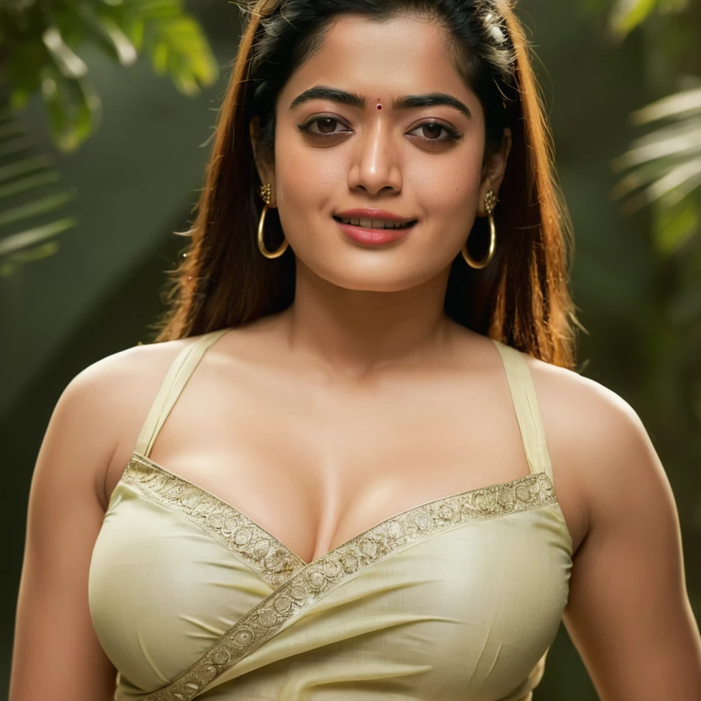 RashmikaMandanna sexy women sex top les sex big breast and big Hip and top  les - SeaArt AI