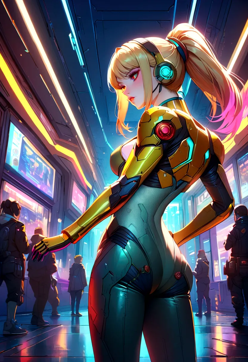 samus amran cyberpunk