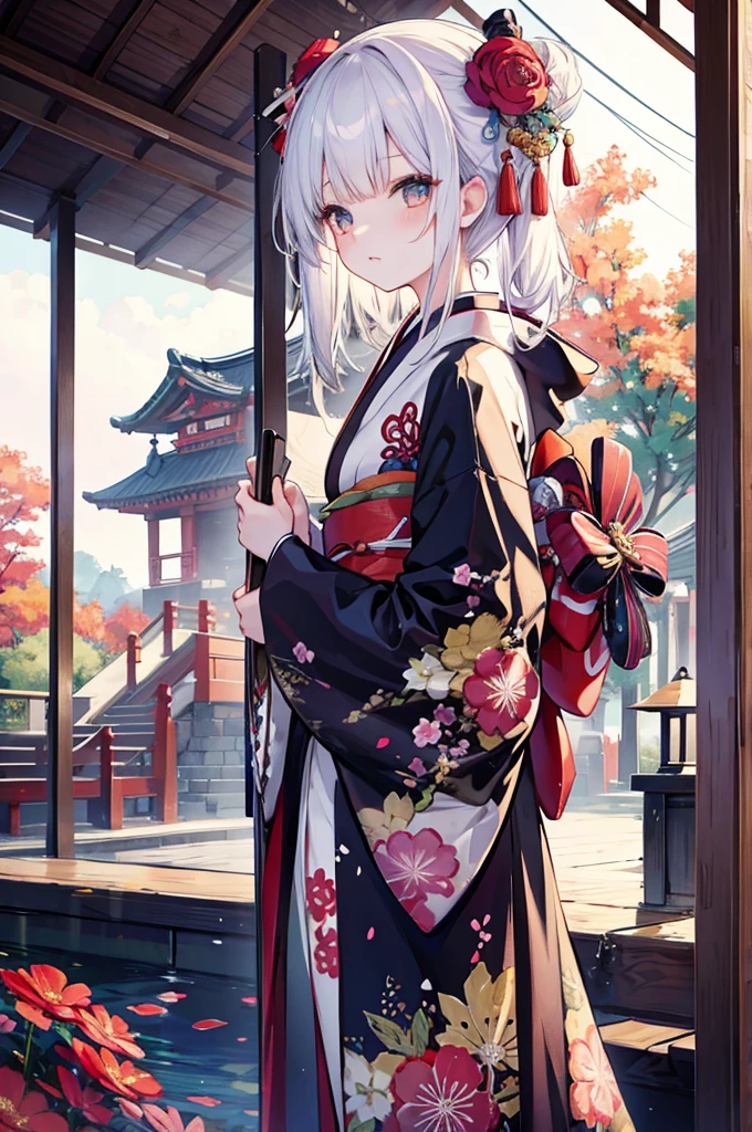 chica kimono