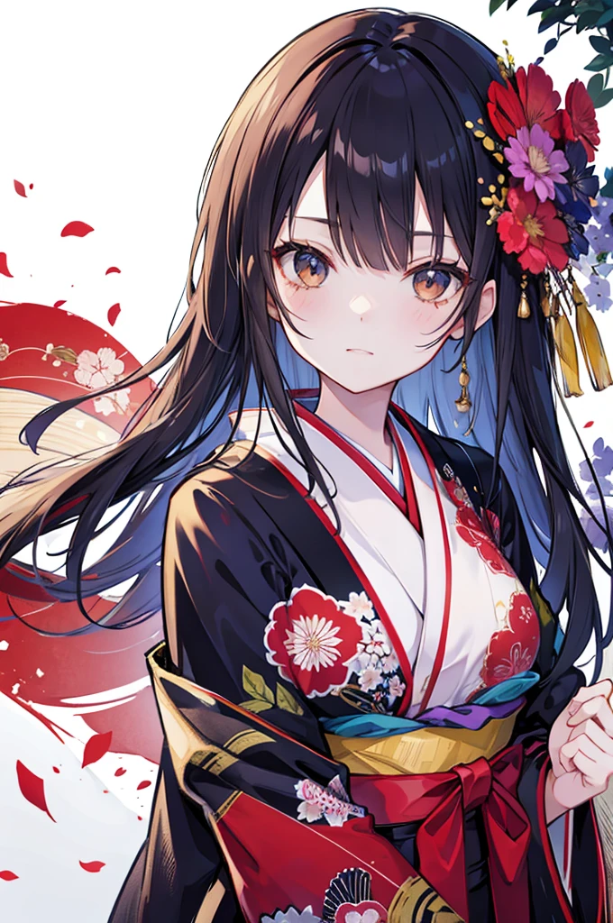 Fille kimono