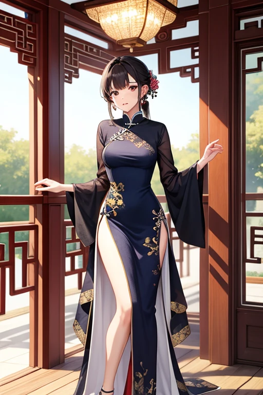 китайское платье