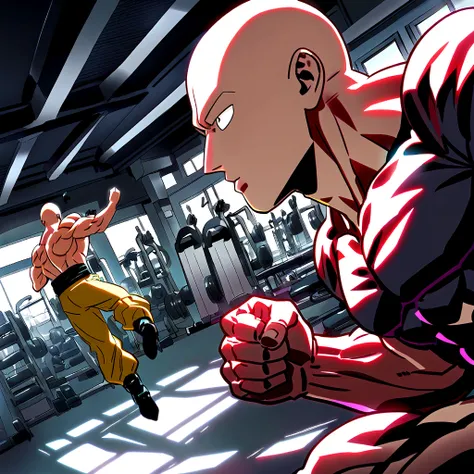 omni man vs saitama - SeaArt Al - Free Al Art Generator