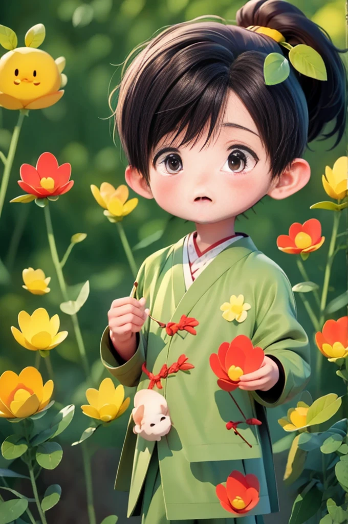 (masterpiece:1.2),best quality,PIXIV,Chinese style,hair ornament,solo,jewelry,black hair,long hair,boy in a bamboo forest, long black hair, ponytail, green headdress, carrying a lantern, bamboo leaves falling, hazy smoke, green Hanfu,23 year old boy,1boy,pretty 23 year old boy,professional boy photo, photo of boy 23 years old, perfect body boy,mature beautiful face,fair skin,super scale, 24k,hdr,perfect body boy,blush, big Ogi folding fan,parted lips,black eyes,tassel,lips,chinese clothes,pretty boy