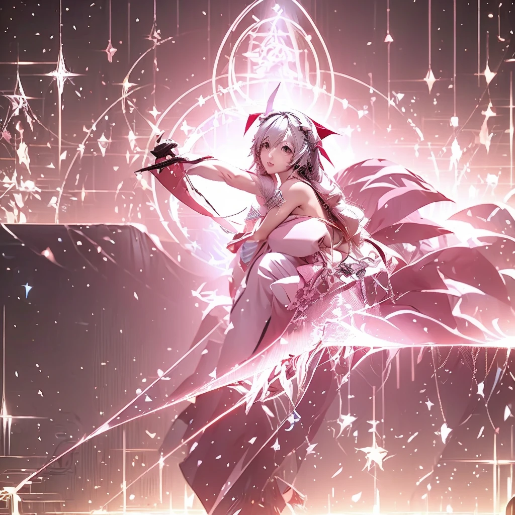 there are many anime characters on a wall with a star, arknights, from arknights, fate grand order, from bravely default ii, crisp clear rpg portrait, chibi, characters from azur lane, kantai collection style, genshin, art of kirokaze pixel, hd artwork, kantai collection arcade, video game genshin impact, granblue fantasy+++++arafed image of a group of asian women posing for a picture, (pink colors), trending at cgstation, pink skin, trending on cgstation, portrait of a pink gang, 1 as february), ulzzang, ((pink)), pink clothes, trending on bbwchan, yanjun chengt, in girls generation, pastel pink skin tone