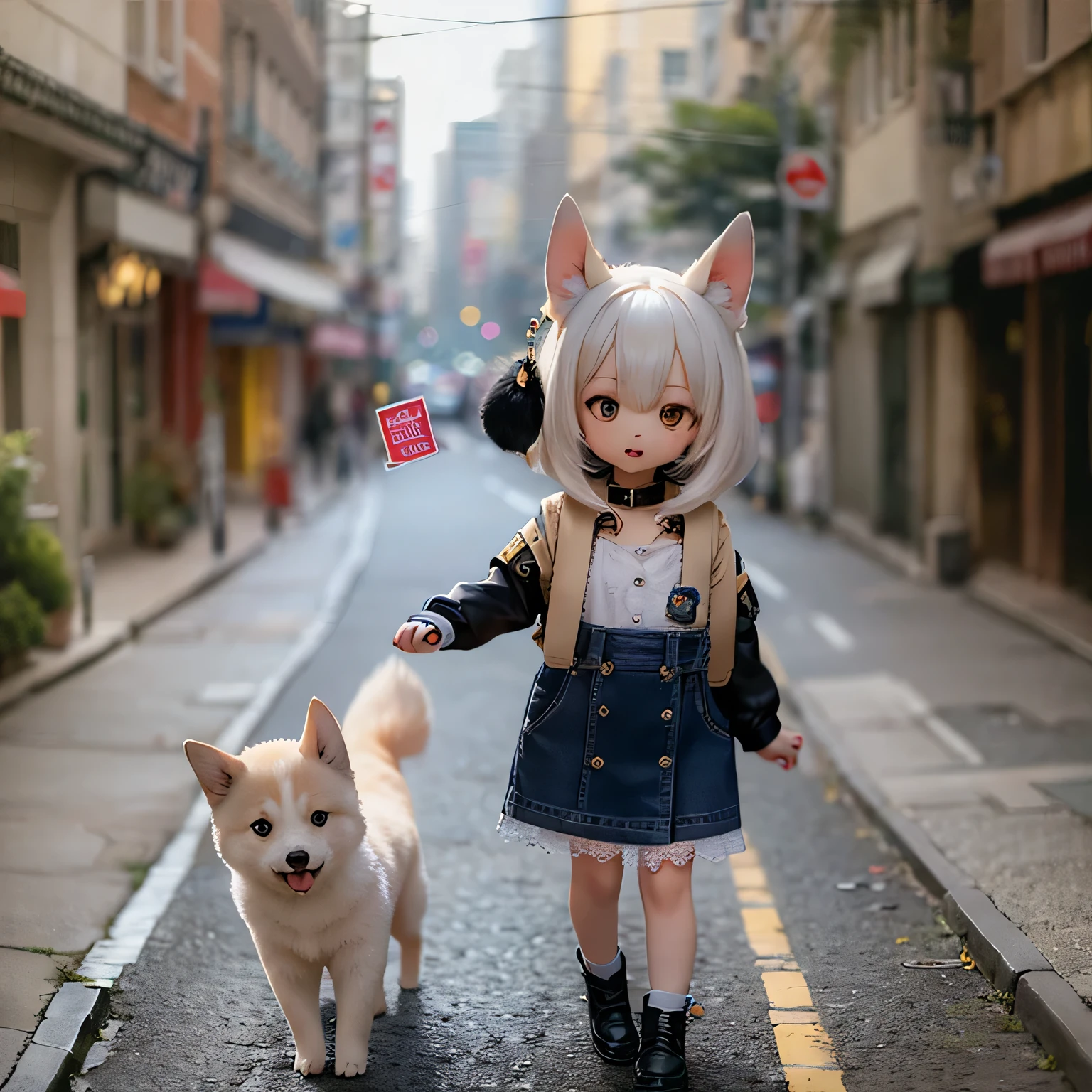 
Shiba Inu Mädchen Chibi Run