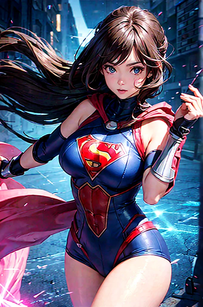 女の子のスーパーヒーロー