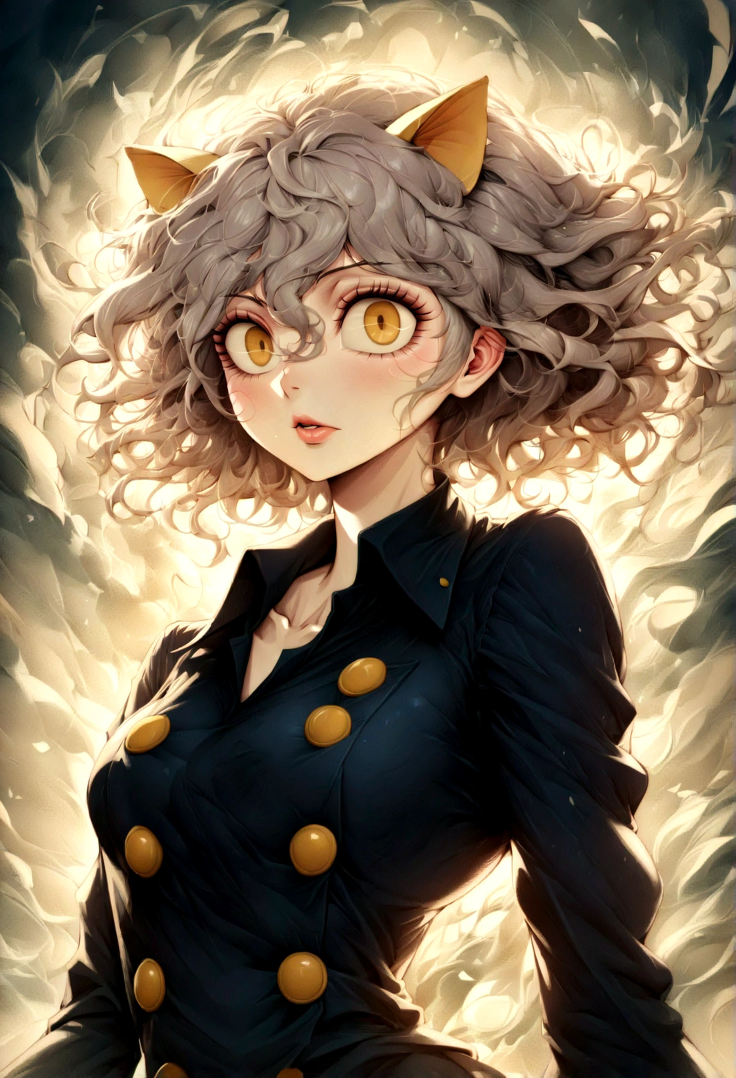 Neferpitou, hunter x hunter, (extra large gigantic breast: 1 - SeaArt AI