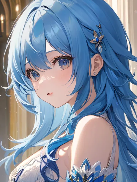 ultra-detailed,(best quality),((masterpiece)),(highres),original,extremely,(\you la\),blue hair