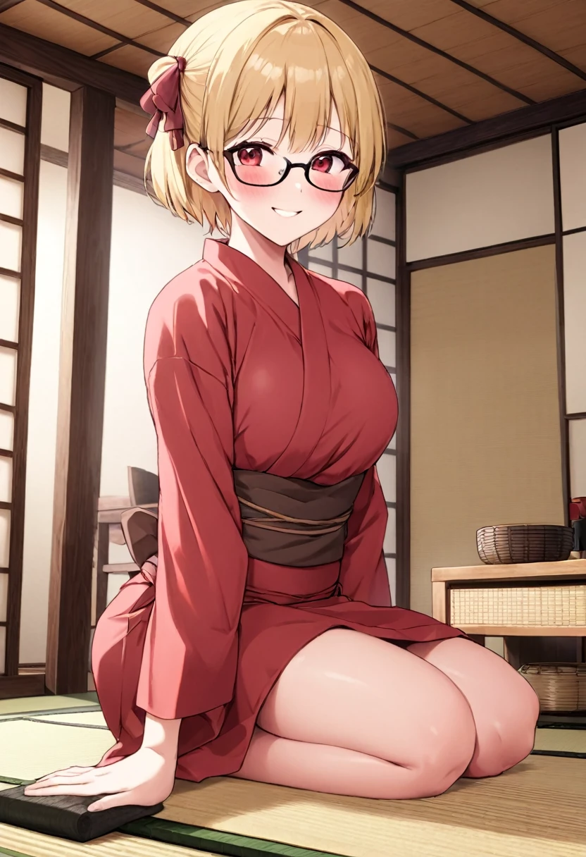 Big 、Glasses、nsfw,(masterpiece, best quality:1.4), looking at viewer -  SeaArt AI