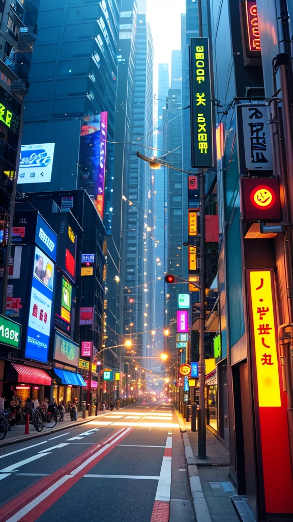 Tokio a a noite, vista de 100 metros até o topo, filme de ficção científica, rua vazia, a noite, Loja antiga, irregular, placas de circuito, intricado, super detalhadoed, realista, hyper realista, alta qualidade, melhorar, super detalhado , detalhe maluco, muito detalhado, photorealista, composição épica, melhorar quality, 32k --v 6