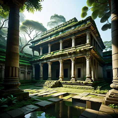 (masterpiece, top quality, best quality),(ultra-detailed, absolutely resolution),((16k, high res)),

break {ancient temple cover...