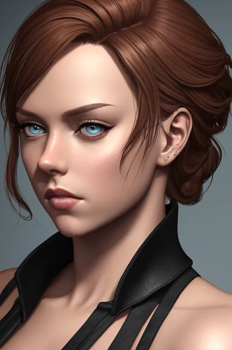 wonderful, black widow, realistically, dynamic lights, sexy, gray stubble, complete shoot, (extremely detailed cg unity 8k wallp...