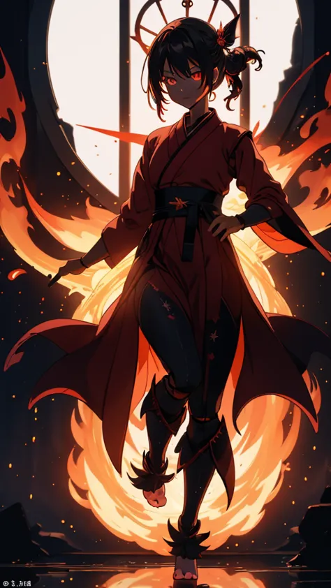 name: hibana
element: flamara
description: a vivacious kunoichi from the esteemed fire clan, renowned for her explosive spirit a...