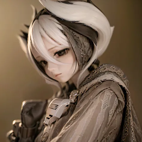 a 2-meter tall ozen from made in abyss, beautiful attention to detail, beautiful lip detail, highly detailed eyes and face, long...