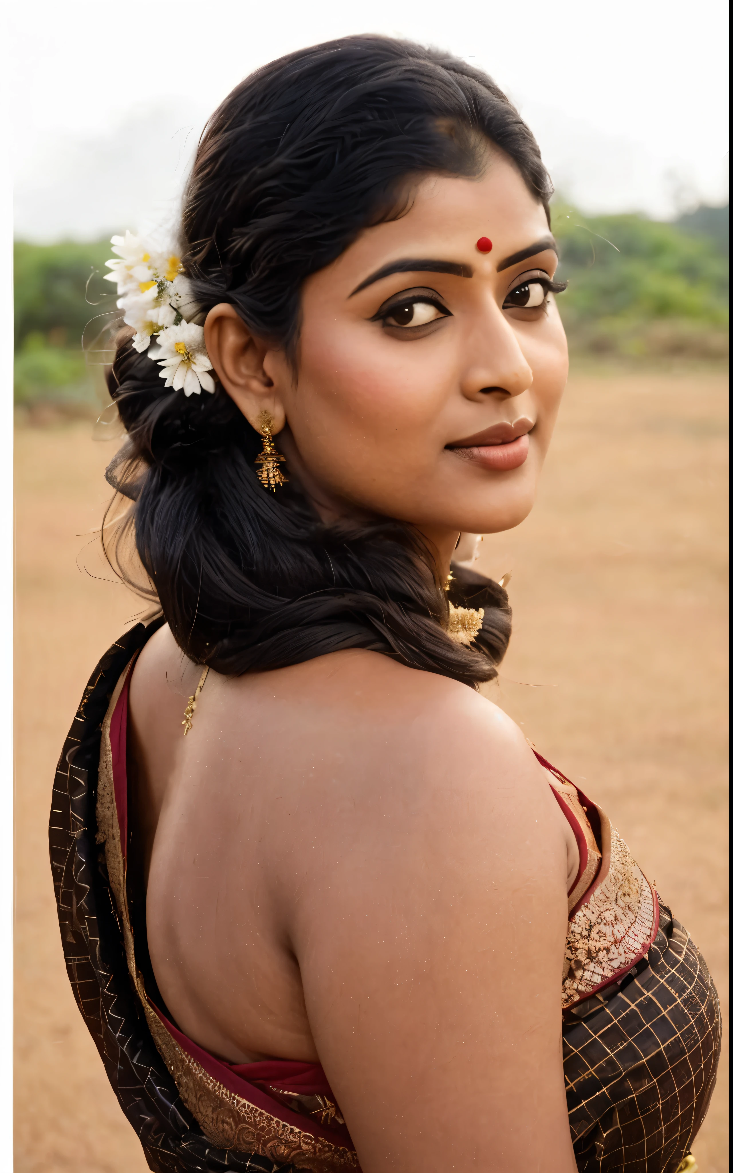 Anupamala hot photos in sari sari sari sari sari sari sari sari sari sari  sar - SeaArt AI