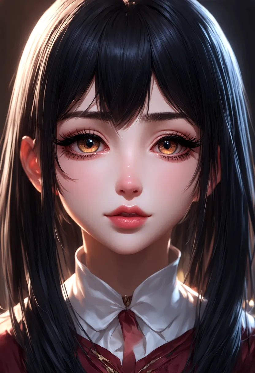 a mimic girl,1girl,beautiful detailed eyes,beautiful detailed lips,extremely detailed eyes and face,long eyelashes,anime style,f...
