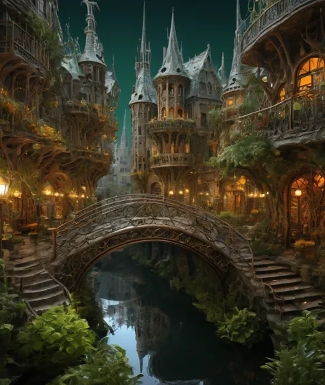 , a grand capital city nestled in the heart of a magical realm inspired by dungeons and dragons. the city stands as a testament ...