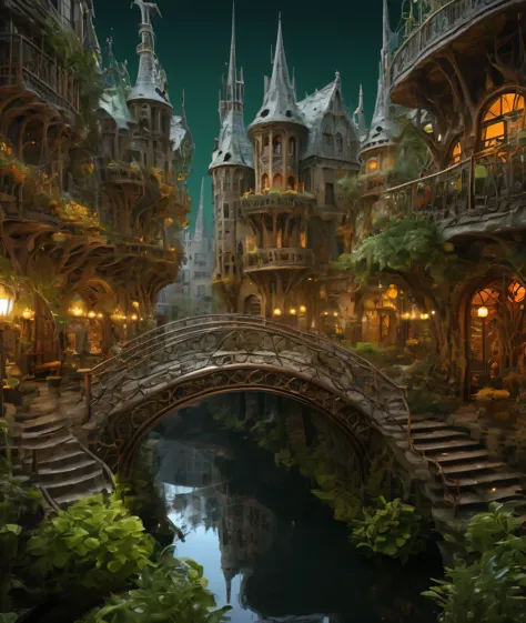 , a grand capital city nestled in the heart of a magical realm inspired by dungeons and dragons. the city stands as a testament ...