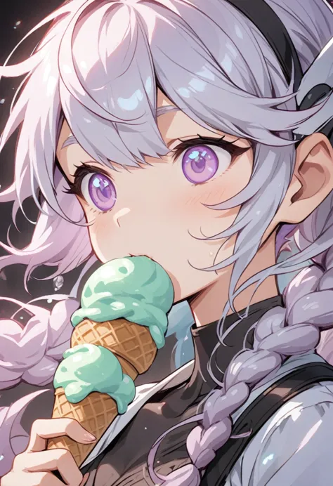 an ice cream