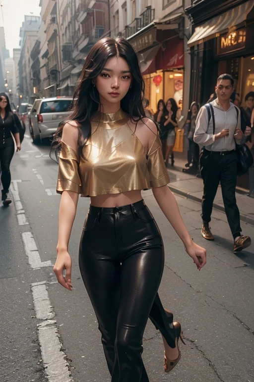 Influential Women, Good shape, Caramel colored skin, Long black hair walking on the street——S2

(masterpiece: 1.4)
(8K, real, RAW photos, best quality: 1.4)
Asian Women of Influence
(1 influencer)
Pretty Face
(real Face: 1.4)
(Rich caramel skin, Black long hair: 1.3)
Stylish Hairdo
realistic Brown Eyes, Beautiful and delicate eyes
(real Skin: 1.3)