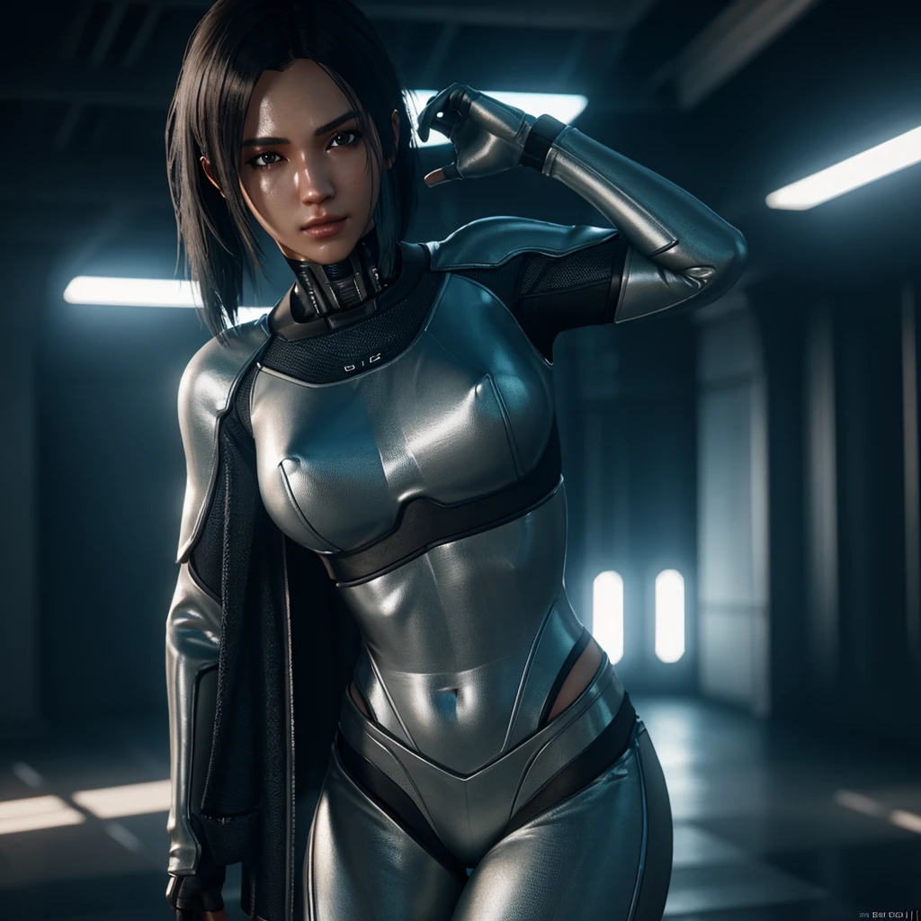 最高品質, 傑作, 詳細:1.4, 3D, 美しいサイバーパンク女性, 高解像度, レイトレーシング, NVIDIA の, 超解像度, アンリアル5, 表面下散乱, PBRテクスチャリング, 後処理, 異方性フィルタリング, 被写界深度, 最高の鮮明さと鮮明さ, 多層テクスチャ, アルベドとスペキュラマップ, 表面シェーディング, 光と物質の相互作用の正確なシミュレーション, 完璧な比率, オクタンレンダリング, ツートン照明, 広い絞り, 低ISO, ホワイトバランス, 三分割法, 8K RAW