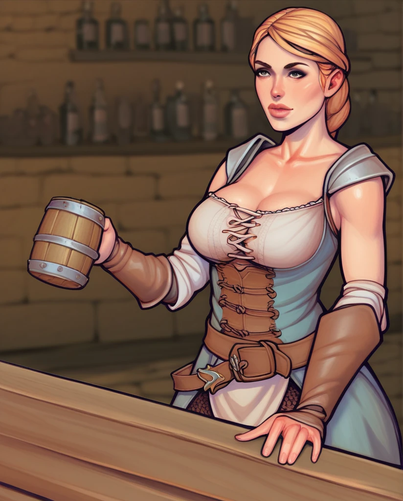 medieval fantasy, bar background