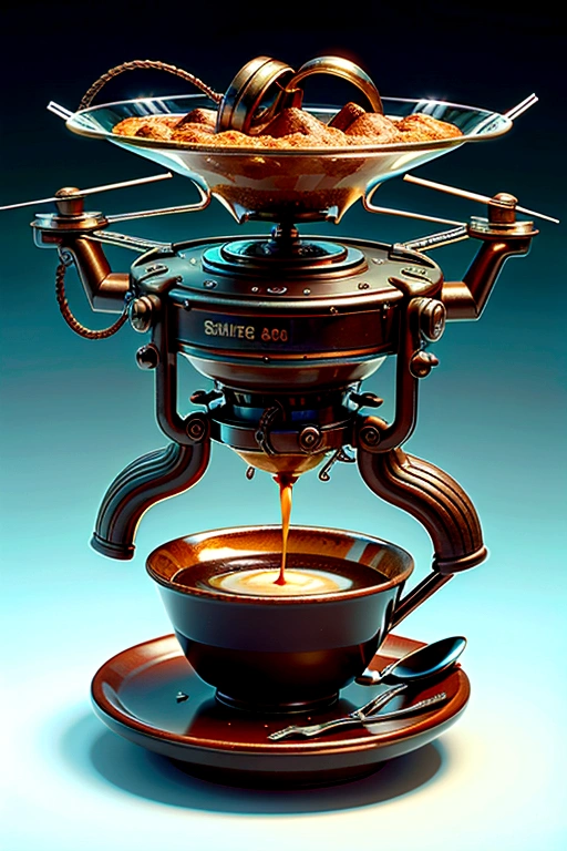 ارفع مستوى تجربة القهوة الخاصة بك باستخدام ماكينة صنع القهوة على شكل طائرة هليكوبتر