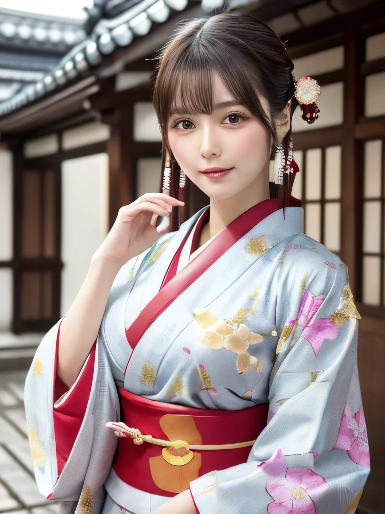 ((Fractal Art)),((masterpiece,Highest quality,Very detailed,Ultra-high resolution,Detailed Background)),(((Kyoto,Pontocho Background))),(One girl),(Perfect beautiful face,Beautiful Eyes,Beautiful breasts,Perfect body),(Oiran,Maiko:1.37),Detailed kimono depiction((Kimono,Traditional Costume,Gorgeous kimono:1.37)),Colorful Flowers,(Shiny skin,Very soft textured skin),((Many colors)),,Petals fluttering,Eye highlights,Adequate depth of field,