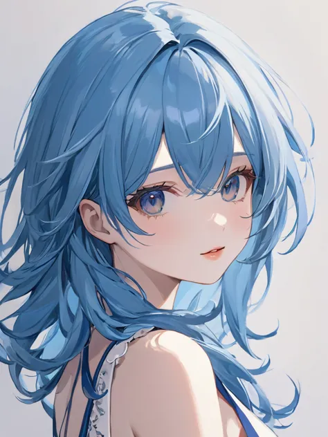 ultra-detailed,(best quality),((masterpiece)),(highres),original,extremely,(\you la\),blue hair