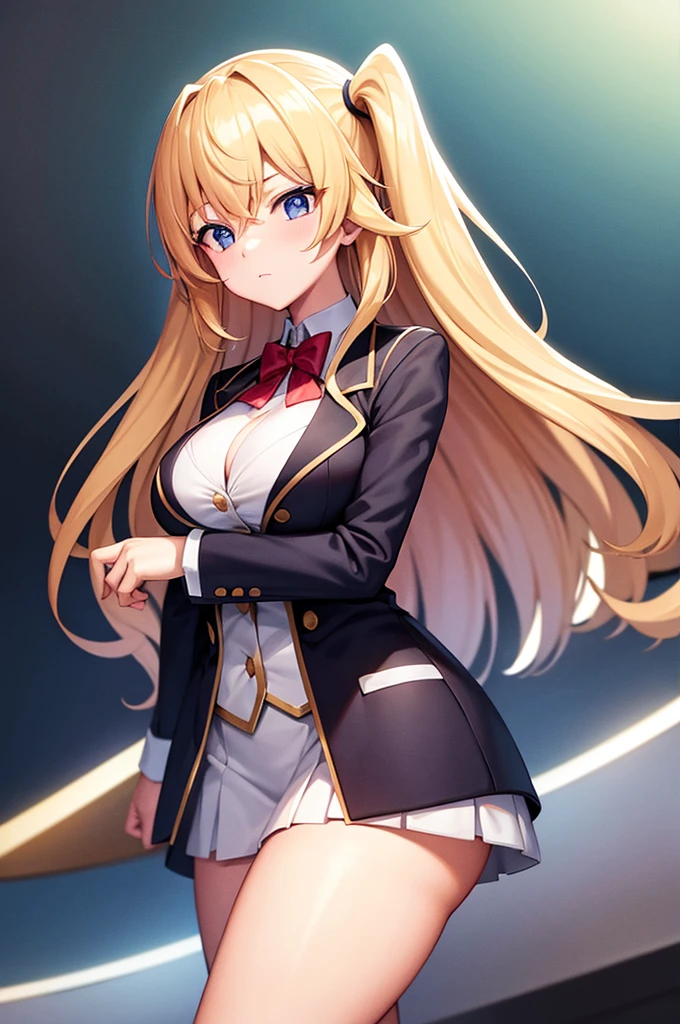 Highest quality, masterpiece, Big Breasts, uniform, blazer