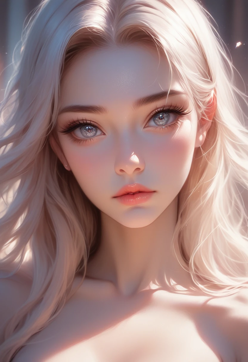 a beautiful girl, detailed eyes, long eyelashes, flawless skin, full lips, attractive face, sensual expression, naked body, detailed female anatomy, robust bust, delicate feminine curves, high quality costume, photorealistic, 8k, 4k, masterpiece, ultra-detailed, vivid colors, cinematic lighting, dramatic angle, sensual and attractive